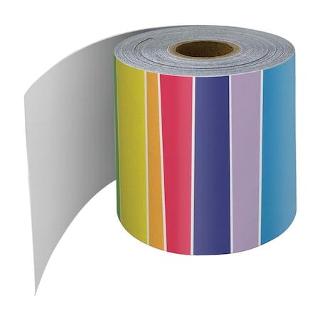 Bullicio Rolled Straight Borders, Rainbow - 3 Roll BU2966402